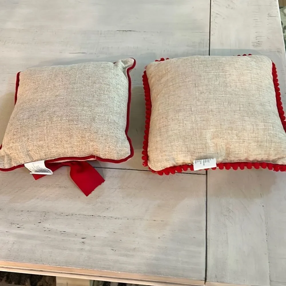 2 Christmas Pillows